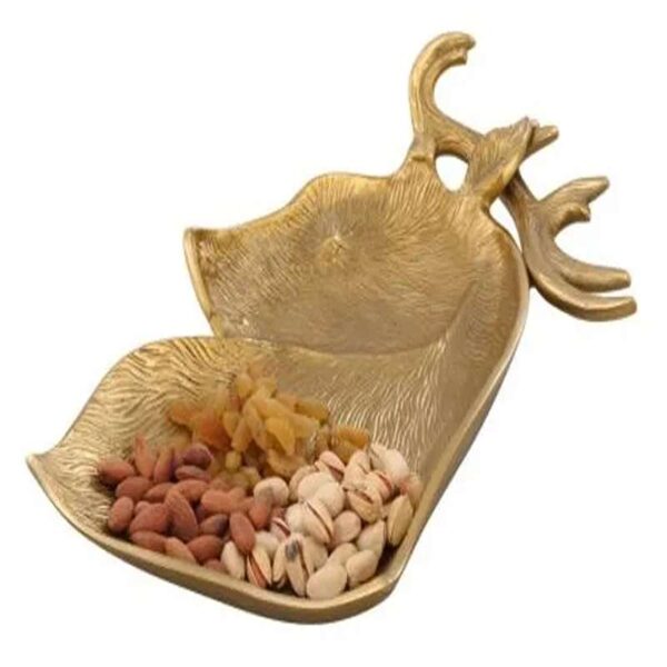 Gold Deer Nut Tray