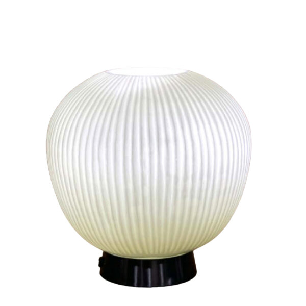 Opal White Pot Table Lamp Small