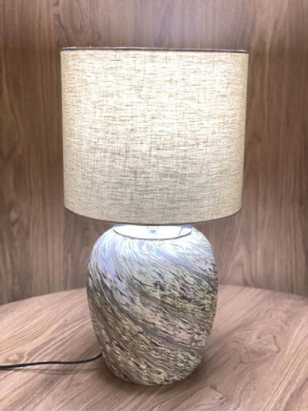 Table Lamp Glass Pot - Image 2