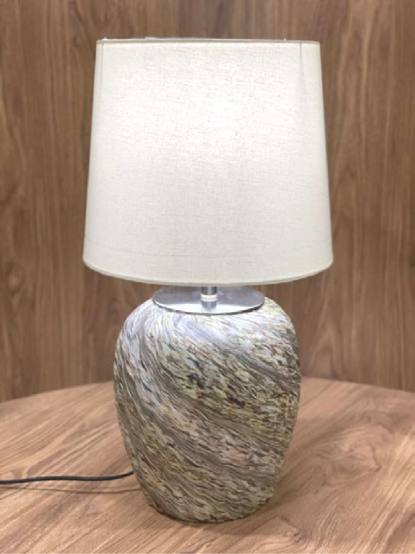 Table Lamp Glass Pot - Image 2