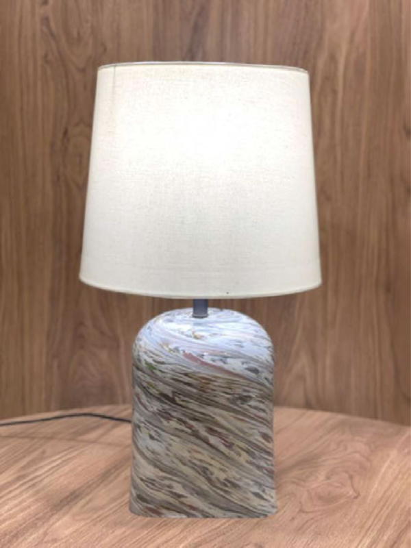 Table Lamp Glass Pot - Image 2