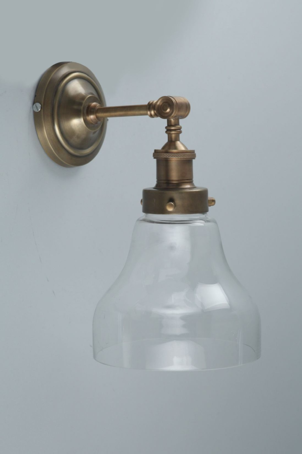 Wall Lamp with Glass Shade - Image 3