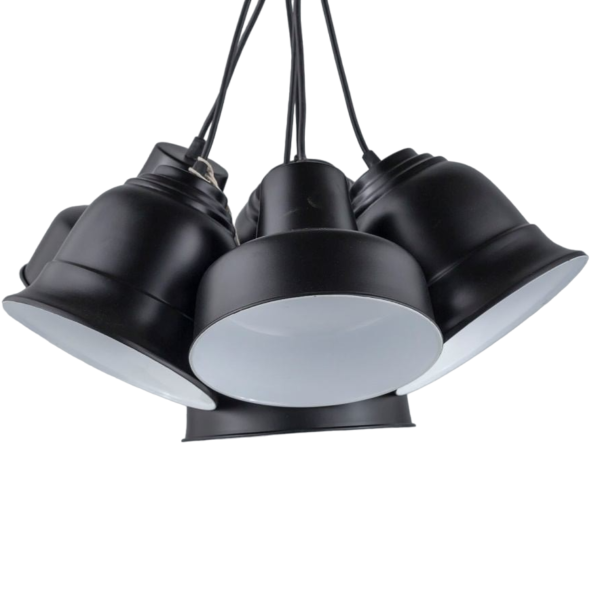 Six Light Dome Cluster Pendant