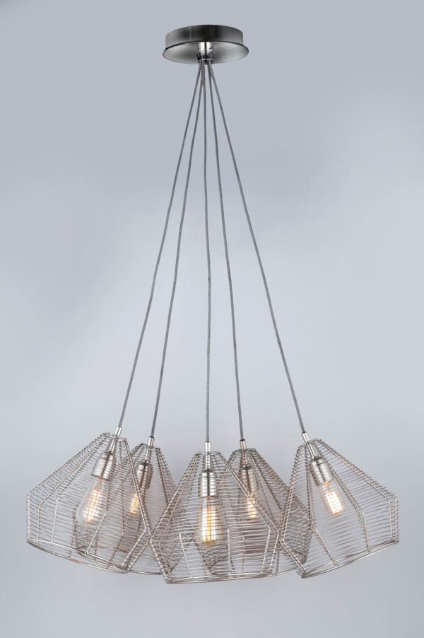 Pyramid Wired 5 Lights Pendant - Image 2