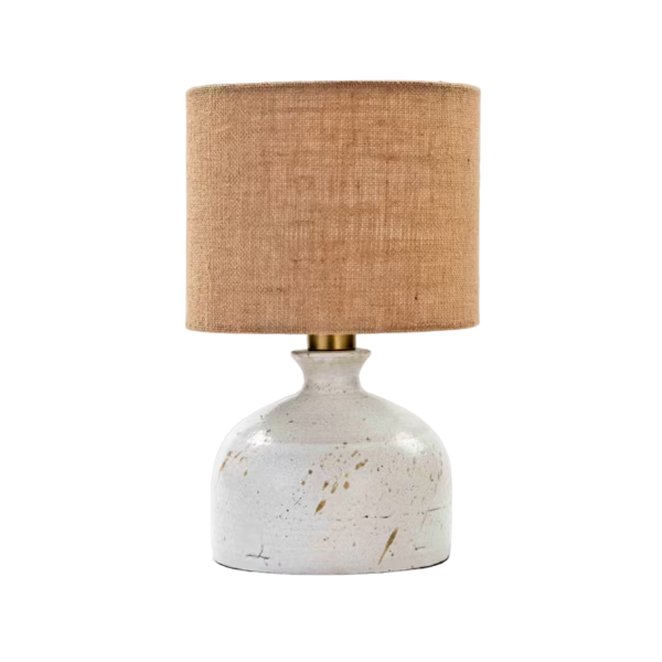 White Ceramic Table Lamp