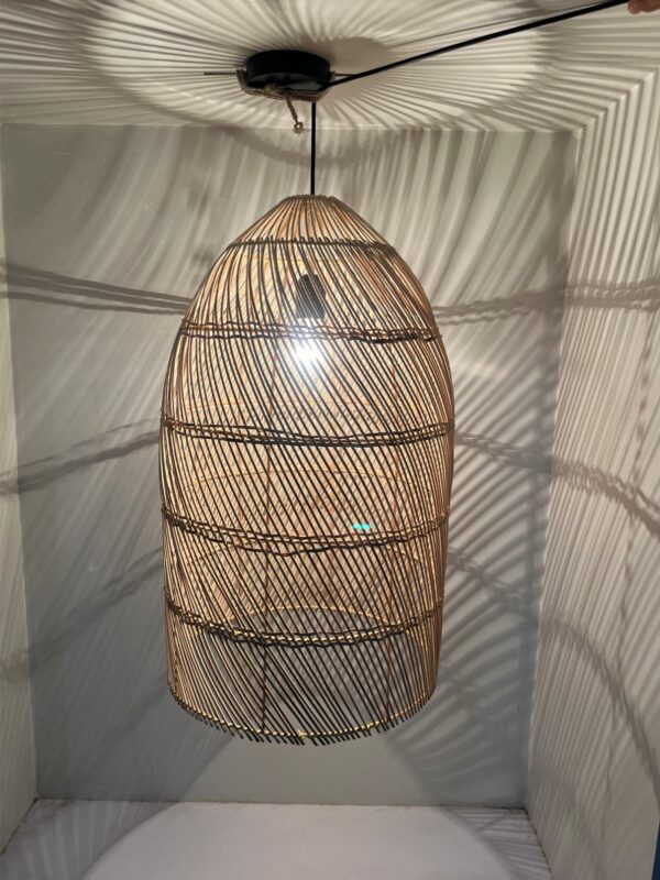 Rattan Hanging Lamp - Image 2