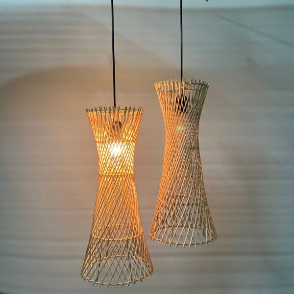Rattan Cane Hanging Lamp