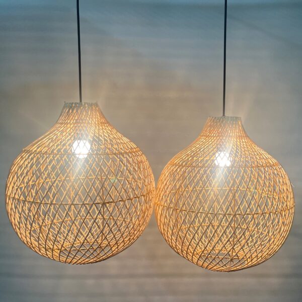 Rattan Cane Hanging Lamp