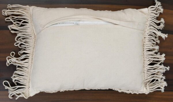 Macrame Hand-Woven Pillow Cover - Image 4
