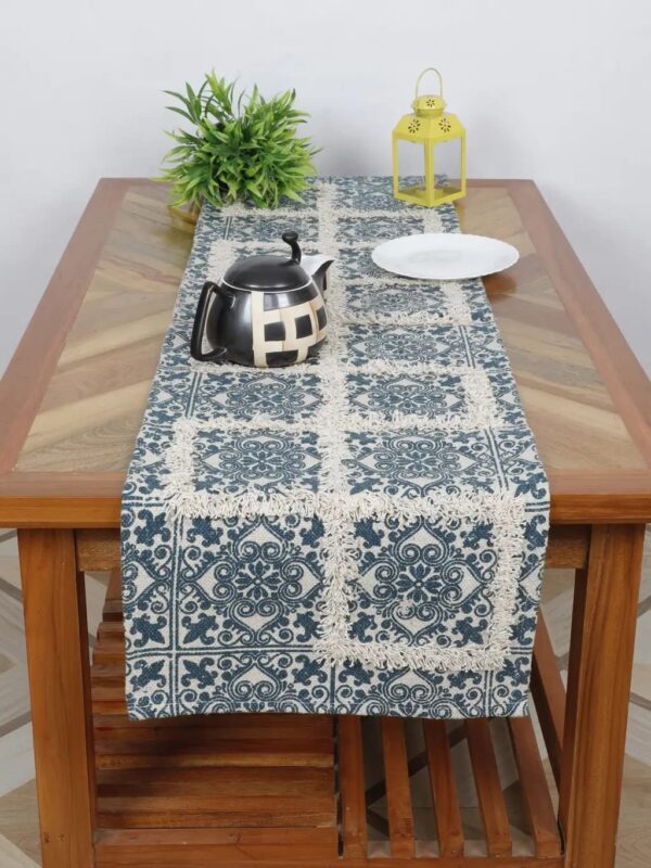Floral Tufted Table Runner - Image 2