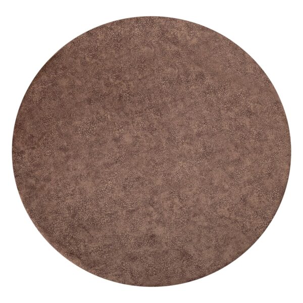 Velvet Round Ottoman Pouf Stool - Image 4