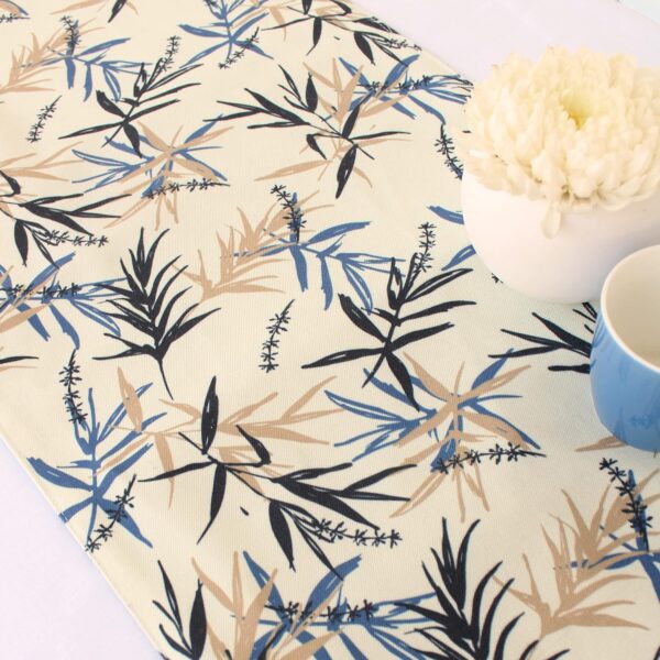Dry Leaves Printed Table Runner