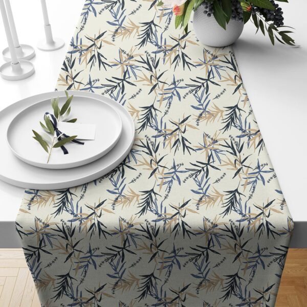 Dry Leaves Printed Table Runner - Image 2