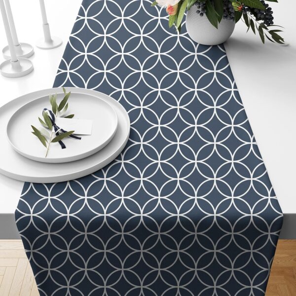 Circles Printed Table Runner - Image 2