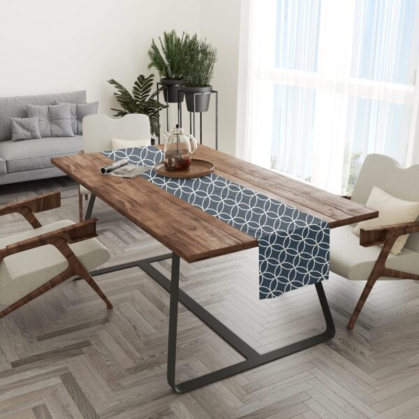 Circles Printed Table Runner - Image 3