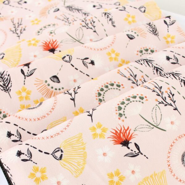Spring Floral Printed Table Runner