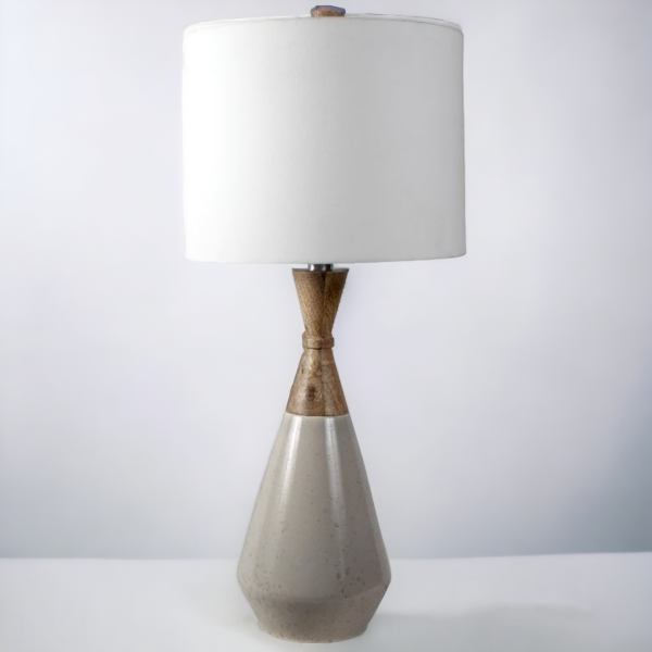 Wooden Table Lamp - Image 2