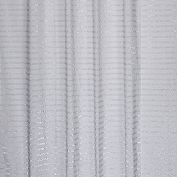 Waffle Stripe Shower Curtain