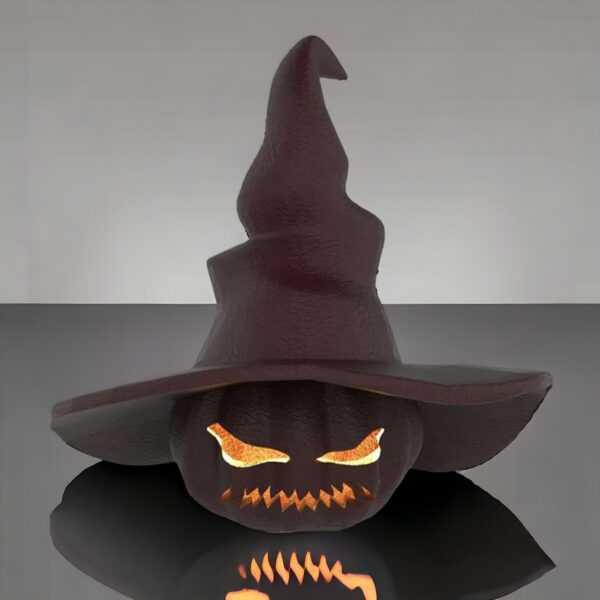 Decorative Pumpkin Witch - Image 2
