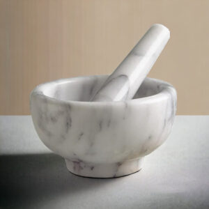 Marble Mortar Pestle - Image 2