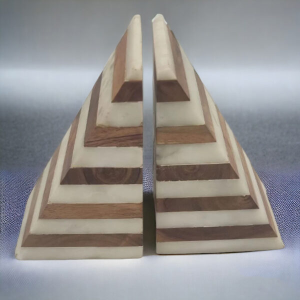 Pyramid Marble Bookend - Image 2