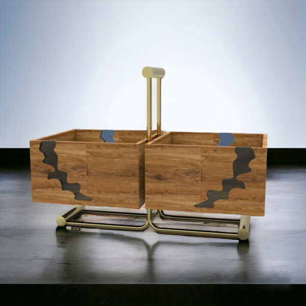 Wooden Condiment Bowl Set - Image 2