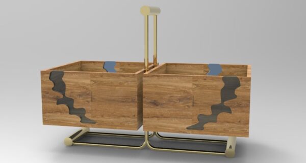 Wooden Condiment Bowl Set - Image 3