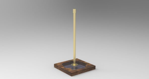 Metal Paper Towel Holder - Image 3