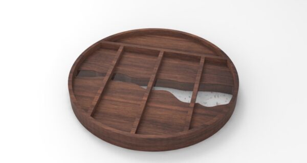 Round Shape Organiser Tray - Image 2