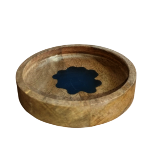 Round Ashtray with Epoxy Touch