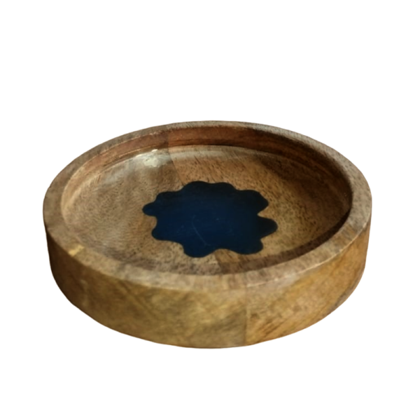 Round Ashtray with Epoxy Touch