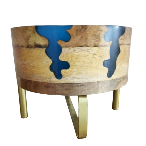 Tripod Wooden Bowl