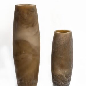 Glass Set of 2 Flower Vase - Image 2