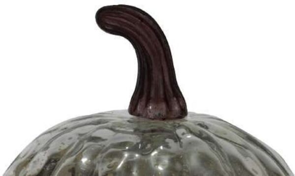 Metallic Silver Pumpkin - Image 9