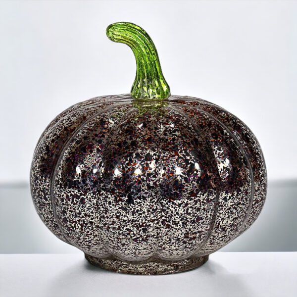 Metallic Silver Pumpkin - Image 3