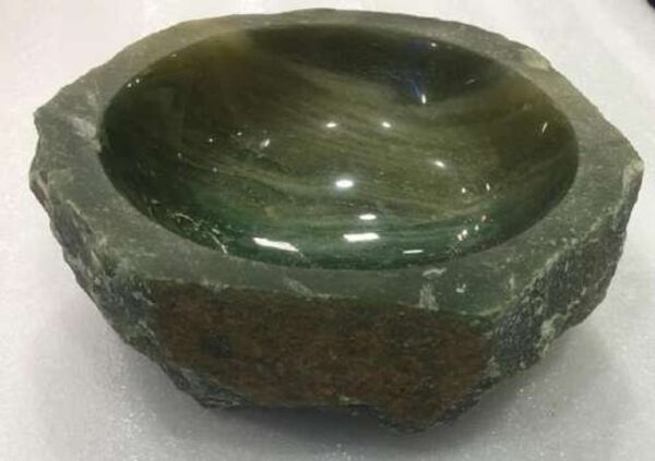 Green Aventurine Rough Bowl - Image 2