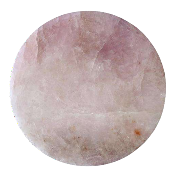 Rose Quartz Round Platter