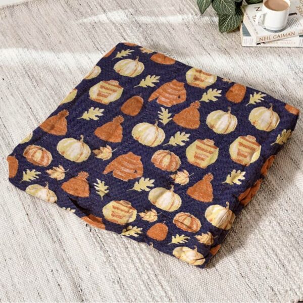 Winter Print Floor Cushion - Image 2
