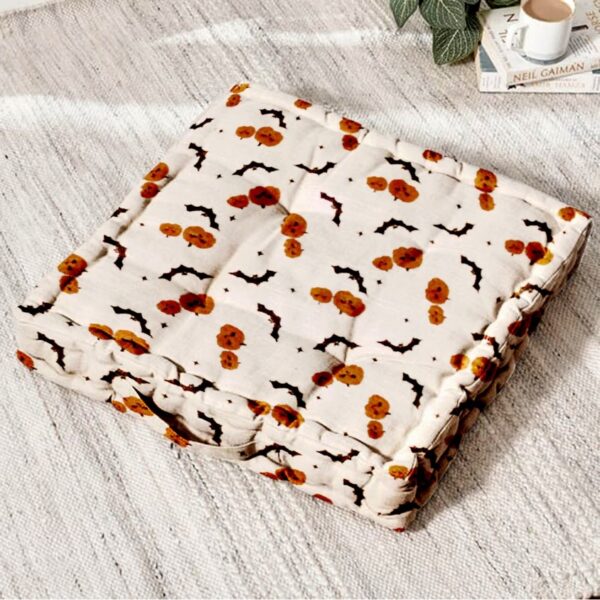 Halloween Print Daryna Floor Cushion - Image 2
