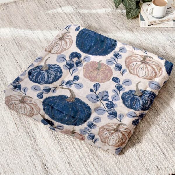 Pumpkin Print Lya Floor Cushion - Image 2