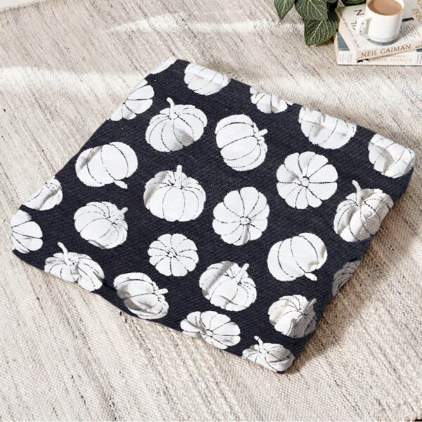 Pumpkin Print Kalyna Floor Cushion - Image 2