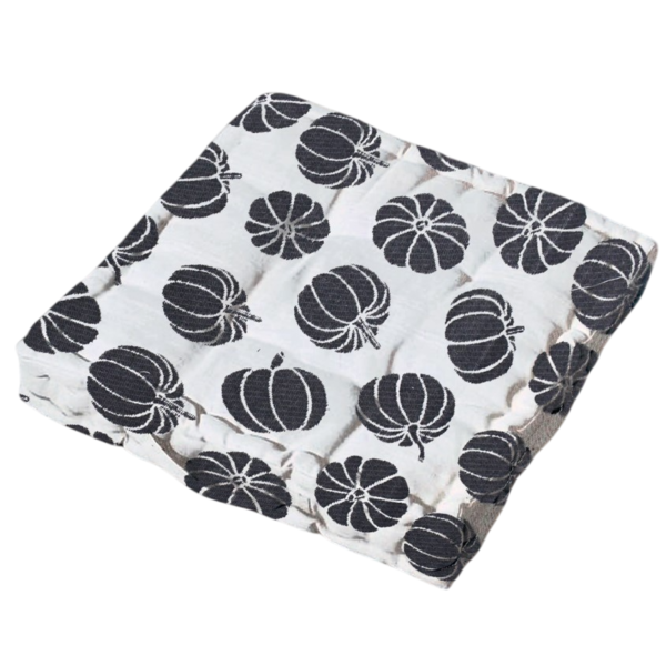 Pumpkin Print Iryna Floor Cushion