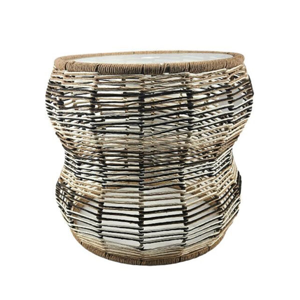 Zelda Jute Side Table