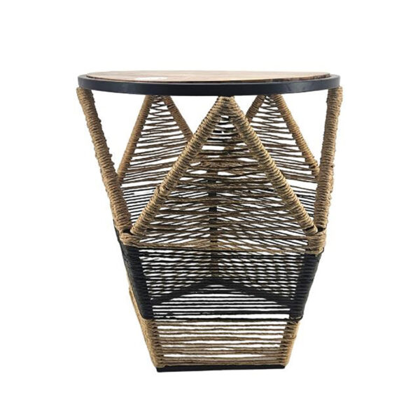 Eleanor Jute Side Table