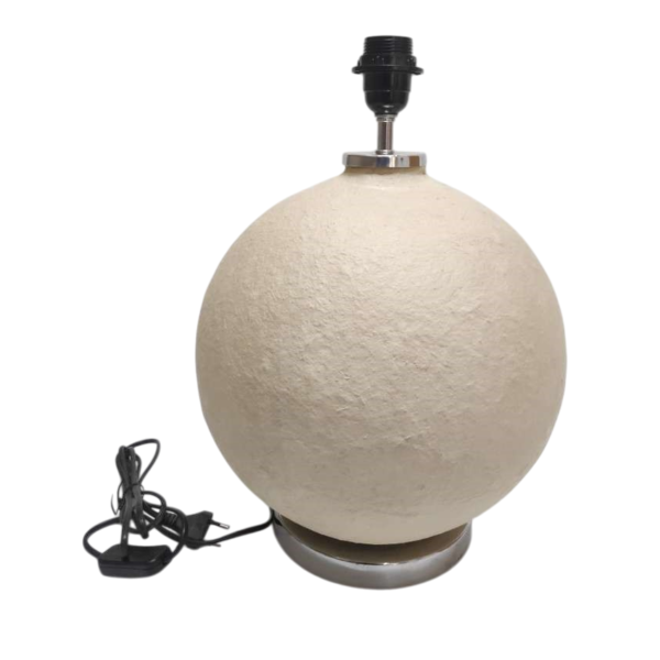 Chloe Paper Mache Table Lamp - Image 2