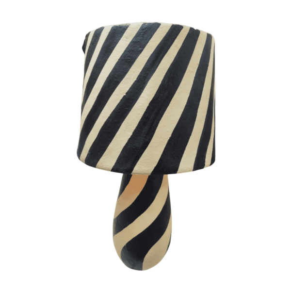 Valerie Paper Mache Table Lamp
