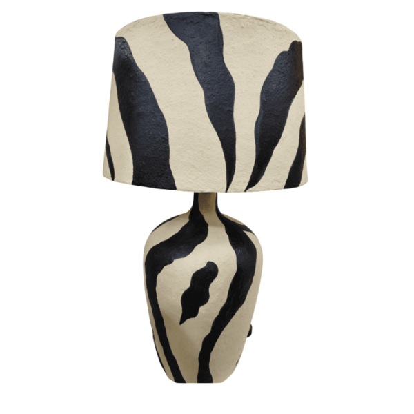 Valeria Paper Mache Table Lamp