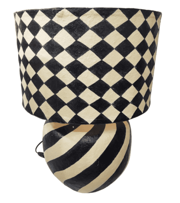 Aloha Paper Mache Table Lamp - Image 2