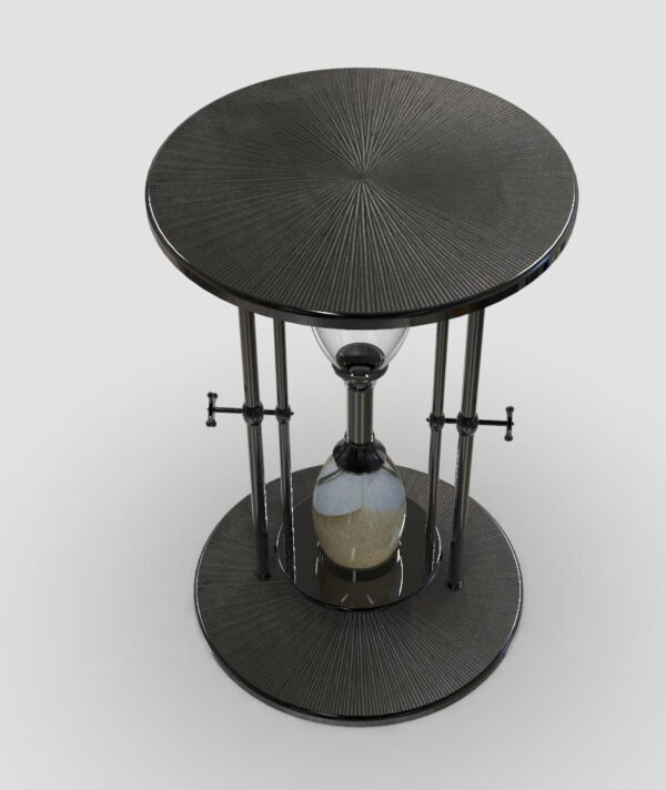 Adeline Sand Clock Side Table - Image 3