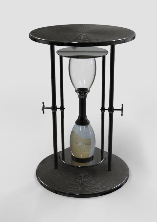 Adeline Sand Clock Side Table - Image 2